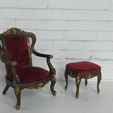 Кресло и банкетка