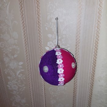 Ёлочные игрушки.