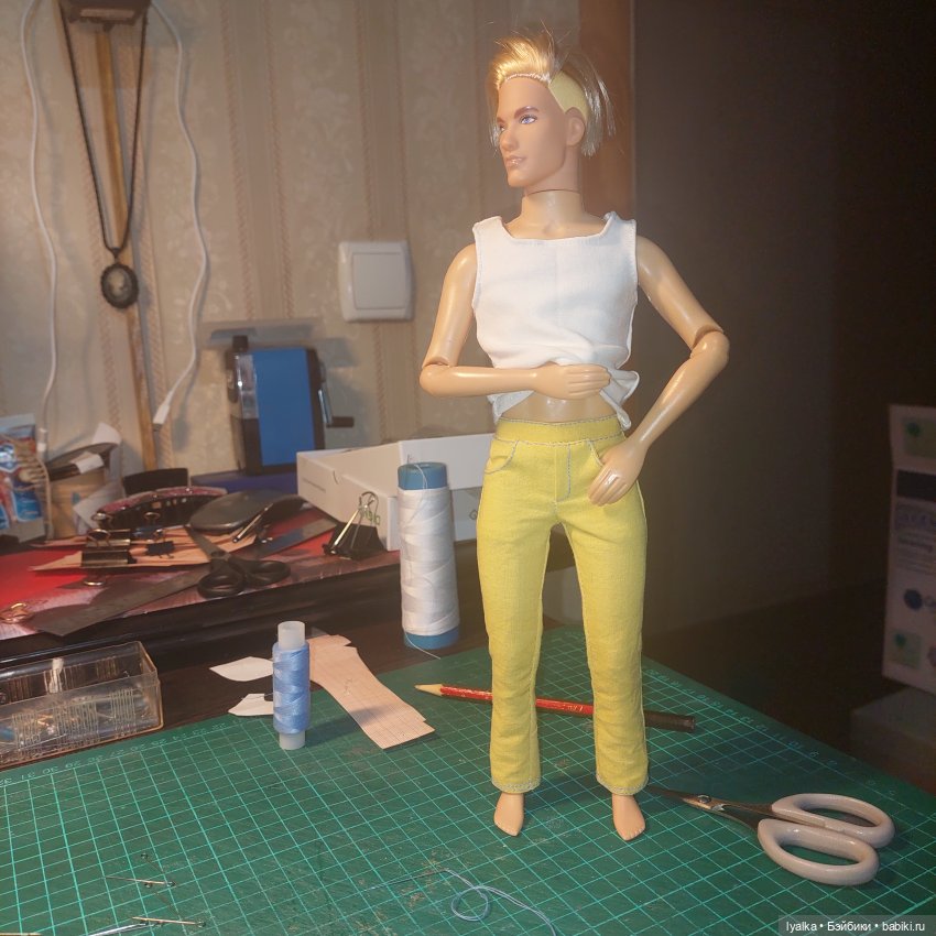 Подготовка к съёмкам — Одежда и обувь для кукол своими руками: фото (фото 4)