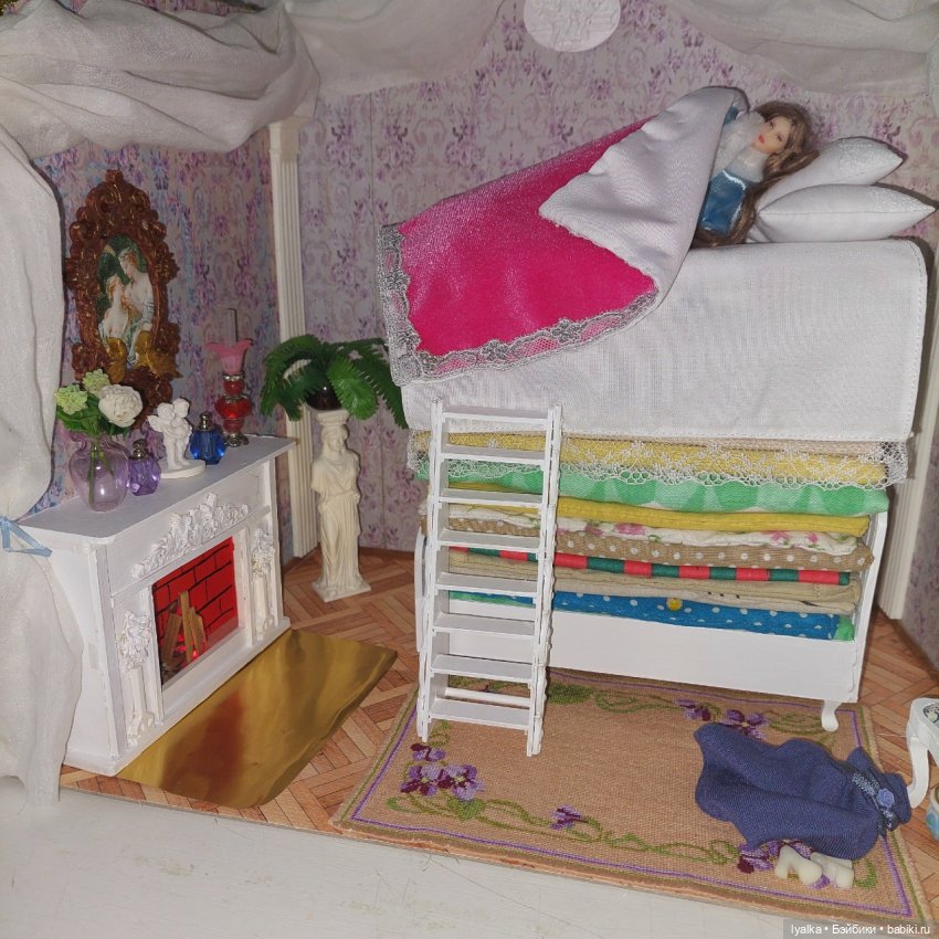 Принцесса на горошине — Румбоксы и кукольные интерьеры: фото