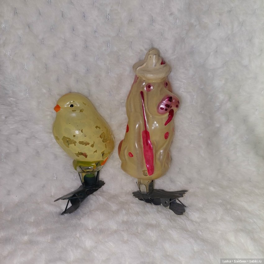 Новогодние игрушки — Антикварные игрушки и домики: елочные украшения