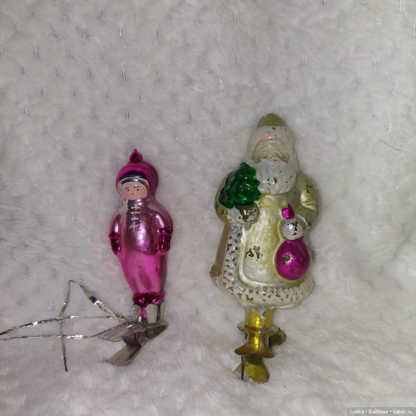 Новогодние игрушки — Антикварные игрушки и домики: елочные украшения