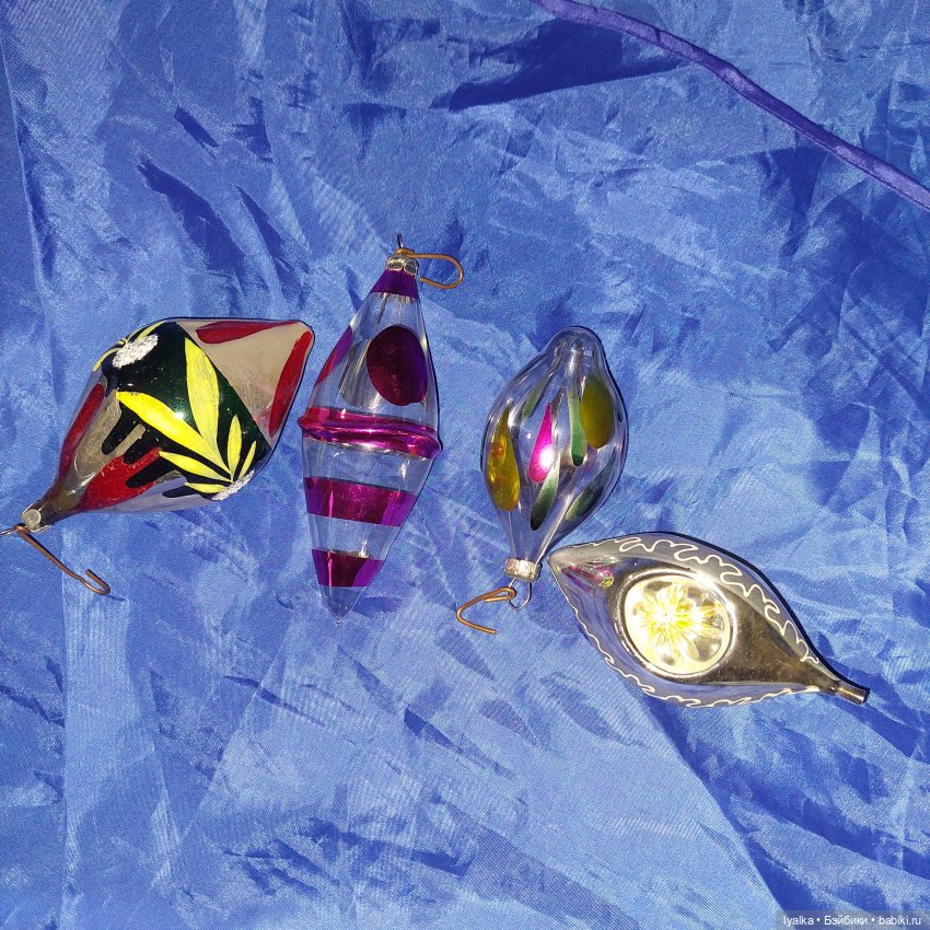 Новогодние игрушки — Антикварные игрушки и домики: елочные украшения