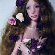 Моя авторская шарнирная кукла Philippa, ViePoupee