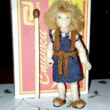 Иришка переоделась