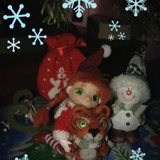 "Я ее слепила из того, что было...“