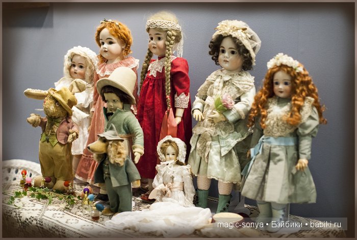 Антикварные куклы из коллекции художественной гостиной &quot;Рыжая Соня&quot;