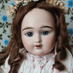 Антикварная французская кукла Eden Bebe