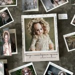 Авторская фотокнига (альбом) об антикварных куклах премиум-формата