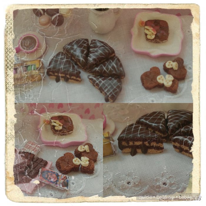 Моя кукольная миниатюра часть вторая, съедобная