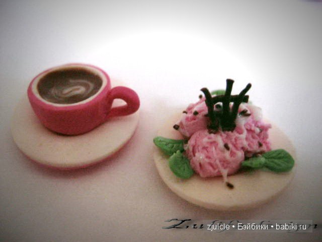 Моя кукольная миниатюра часть вторая, съедобная