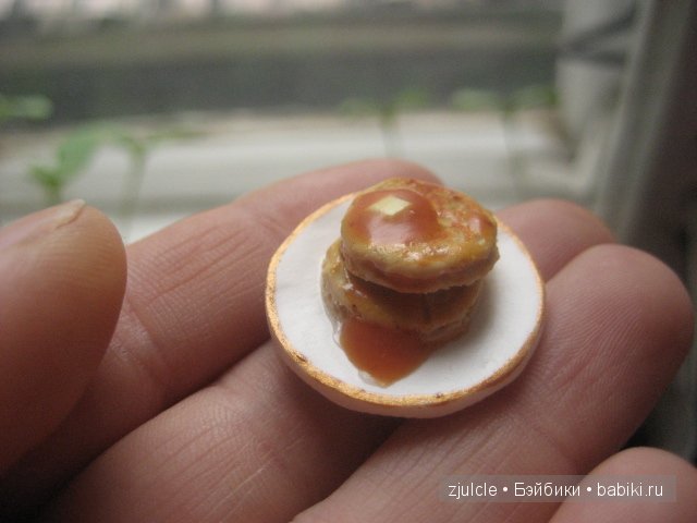 Моя кукольная миниатюра часть вторая, съедобная (фото 6)