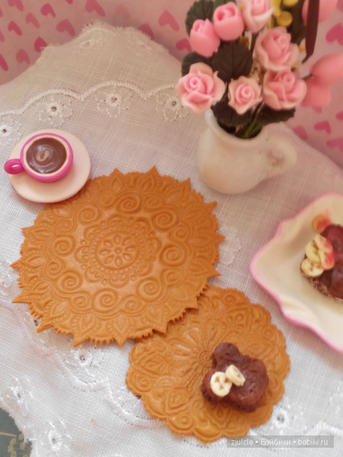 Моя кукольная миниатюра часть вторая, съедобная