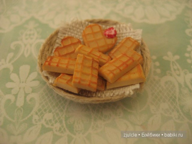 Моя кукольная миниатюра часть вторая, съедобная (фото 9)