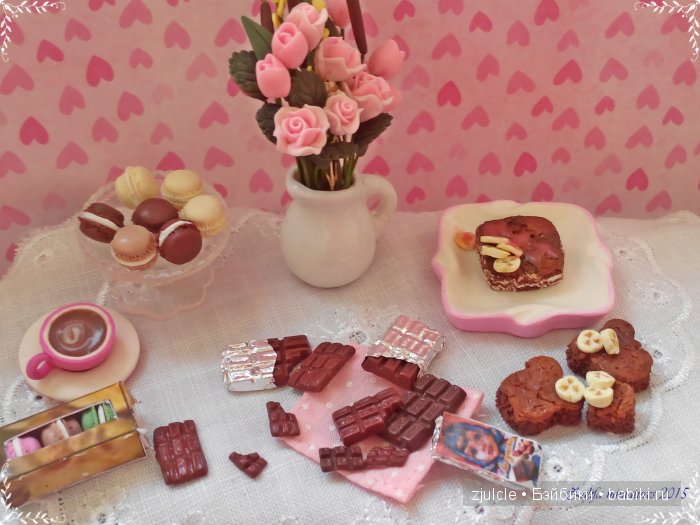 Моя кукольная миниатюра часть вторая, съедобная