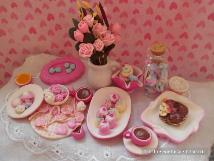 Моя кукольная миниатюра часть вторая, съедобная