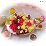 Моя кукольная миниатюра часть вторая, съедобная