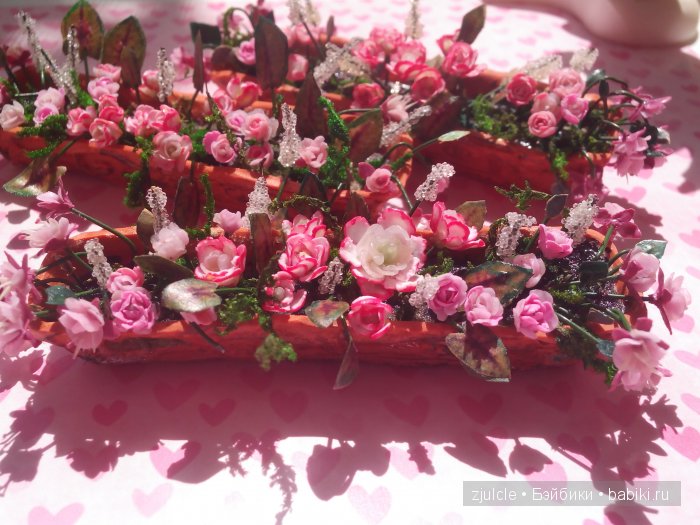 Цветы... солнце... лето.... море. Цветочная миниатюра для кукол (фото 4)