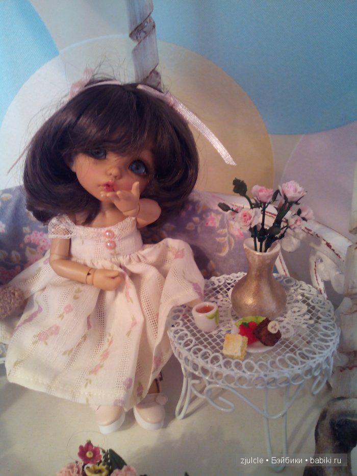 Цветы... солнце... лето.... море. Цветочная миниатюра для кукол