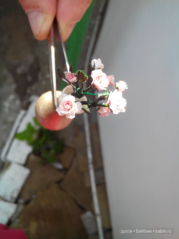 Цветы... солнце... лето.... море. Цветочная миниатюра для кукол (фото 10)