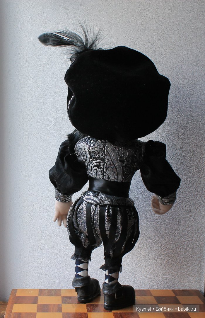 Авторская кукла Пешка, маленький солдат (фото 5)