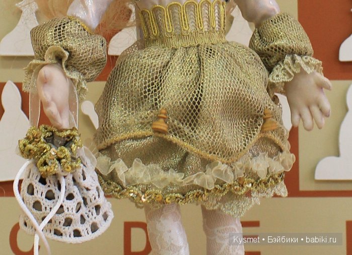 Авторская кукла Мечтательница - белая пешка (фото 3)