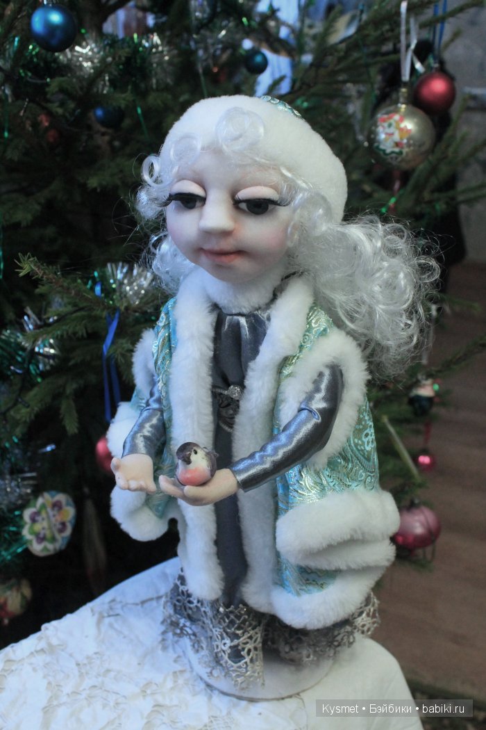 Авторская кукла Снегурочка (фото 4)