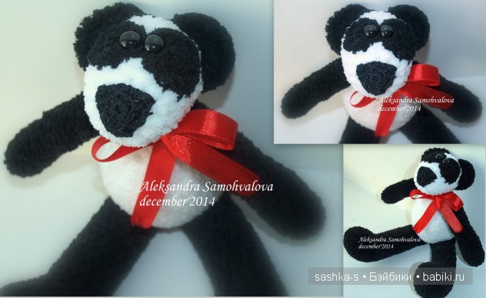 Мои обожаемые зверюшки-плюшки. Часть 1 (мишки). Игрушки вязанные крючком (фото 9)