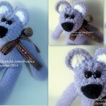 Мои обожаемые зверюшки-плюшки. Часть 1 (мишки). Игрушки вязанные крючком