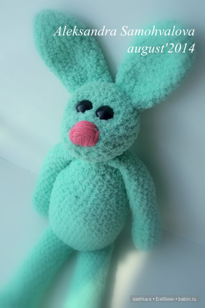 Мои обожаемые зверюшки-плюшки. Часть 2 Зайцы и лисы. Игрушки вязанные крючком (фото 9)