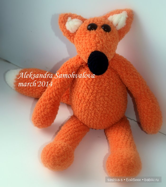 Мои обожаемые зверюшки-плюшки. Часть 2 Зайцы и лисы. Игрушки вязанные крючком (фото 4)