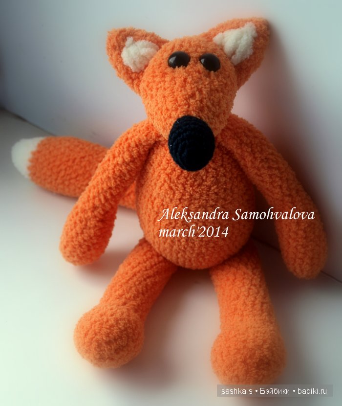 Мои обожаемые зверюшки-плюшки. Часть 2 Зайцы и лисы. Игрушки вязанные крючком