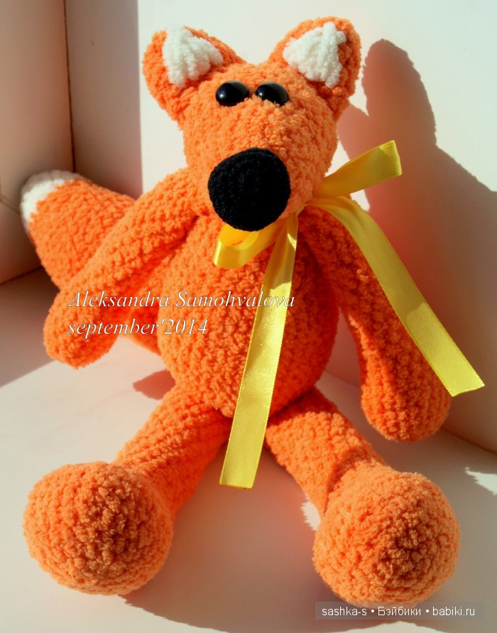 Мои обожаемые зверюшки-плюшки. Часть 2 Зайцы и лисы. Игрушки вязанные крючком