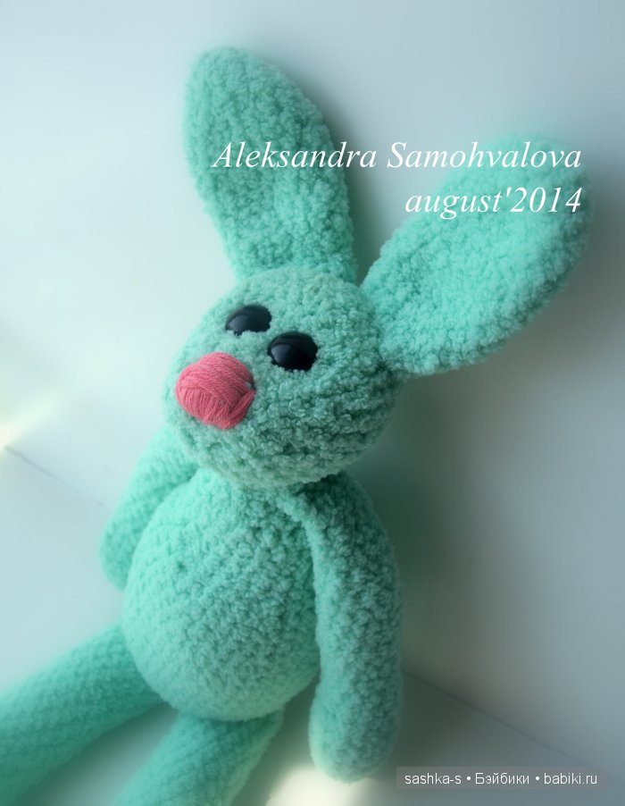 Мои обожаемые зверюшки-плюшки. Часть 2 Зайцы и лисы. Игрушки вязанные крючком (фото 7)