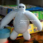 Мой Бэймакс, игрушка вязанная крючком