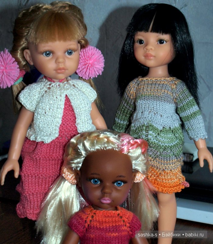 Обновки для Кристины (Лиу, Паола Рейна 32 см)