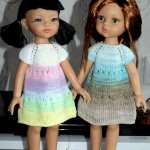 Коллекция полосатых платьишек на Паолок