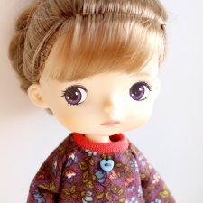 Теплые платьица для самых маленьких!