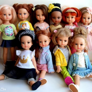 Круглая десятка - мои малышки мини-паолочки