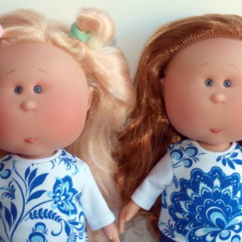 Две гармоничные парочки Булочек