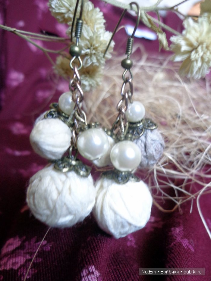 Моя авторская серия комплектов (брошь и серьги) в стиле бохо