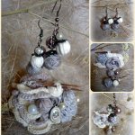 Моя авторская серия комплектов (брошь и серьги) в стиле бохо!