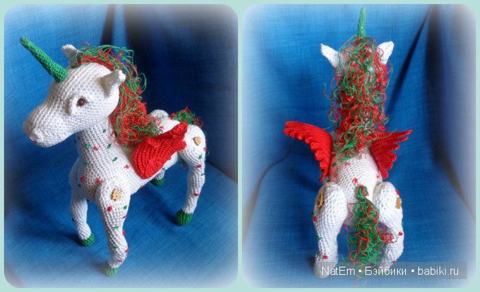 А теперь добавим ножек - получился Пегарожик. Авторская игрушка своими руками (фото 6)