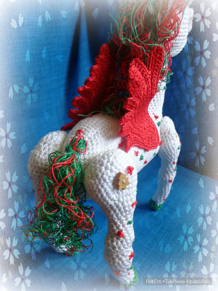 А теперь добавим ножек - получился Пегарожик. Авторская игрушка своими руками (фото 8)