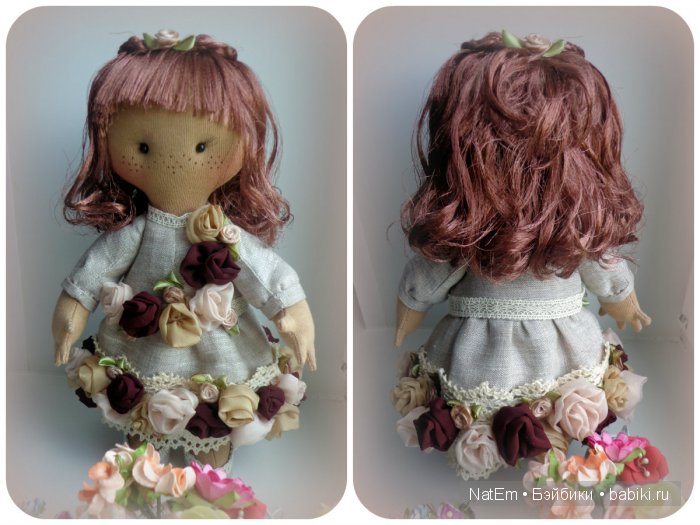 Моя новая авторская куколка... Флора (фото 2)