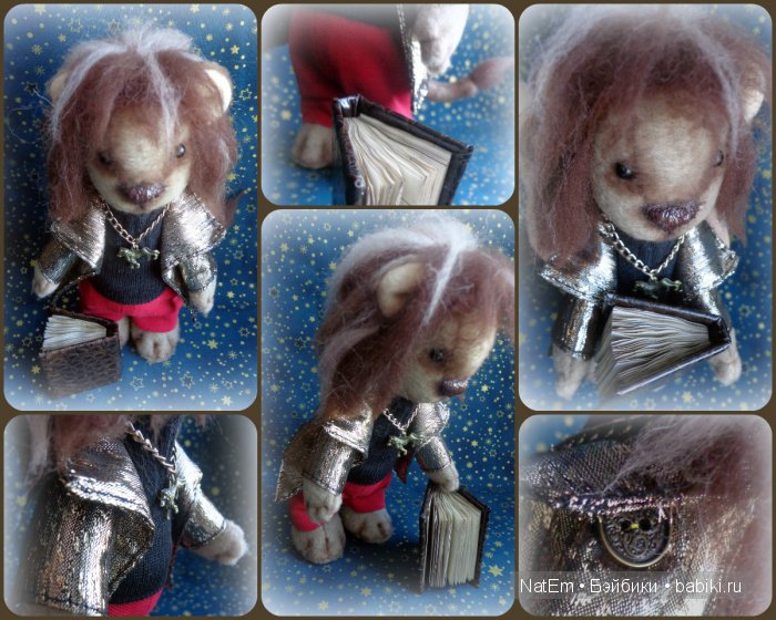 Фантазийная кукла-игрушка Лев из коллекции Знаки Зодиака (фото 3)