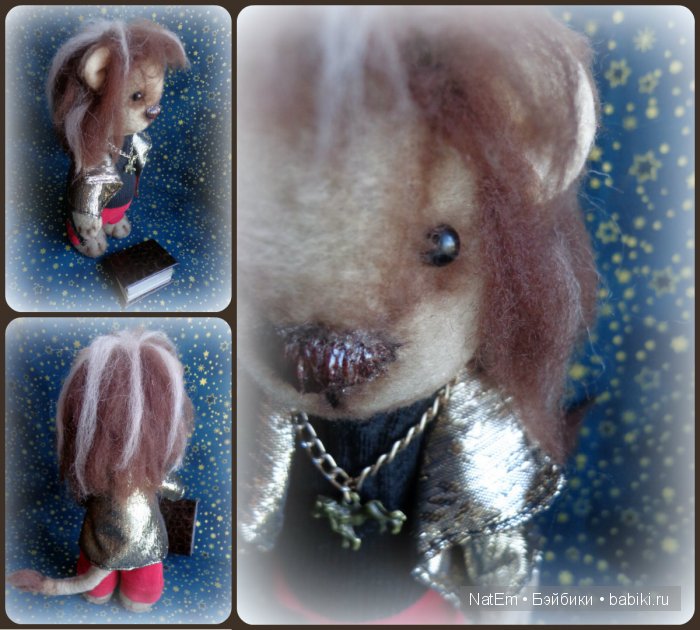 Фантазийная кукла-игрушка Лев из коллекции Знаки Зодиака (фото 4)