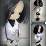 Интерьерная текстильная кукла Врач