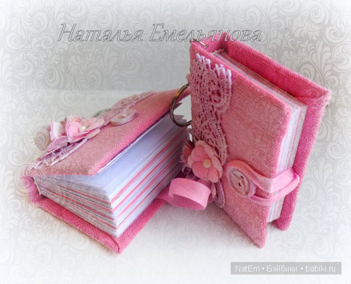 Крошки блокнотики-брелочки