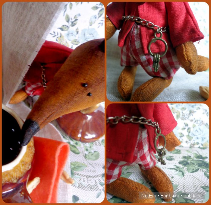 Про чердачные игрушки — Текстильные игрушки и примитивы: кофейные